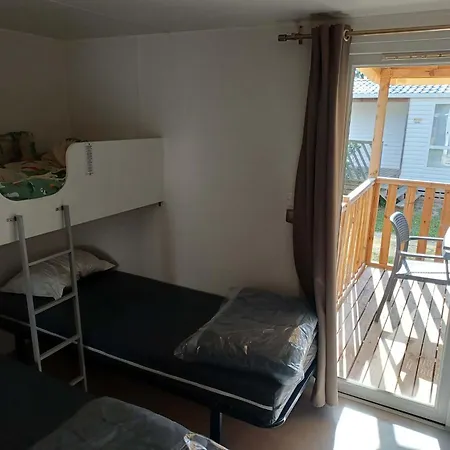 Campeggio Le Mobilhome Douillet Climatisé 5 Pers En Camping, Proche Plage, 2 Sdb, 2 Wc